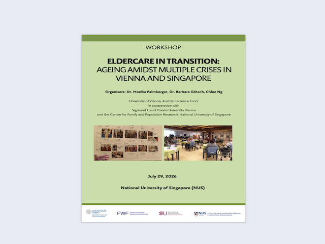 Eldercare in Transition: Ageing Amidst Multiple Crises in Vienna and Singapore